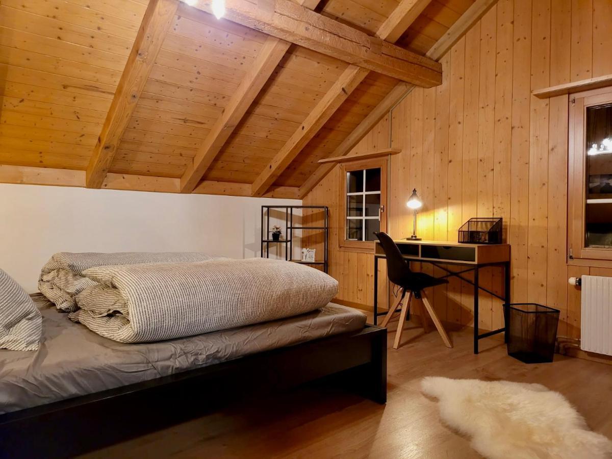 Forest View Apartment In Leissigen By Interlaken With No Kitchen Esterno foto